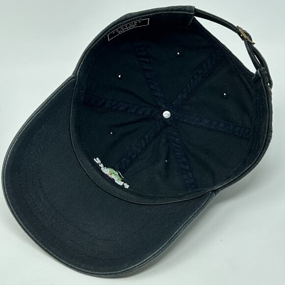 Feature Dad Hat Baseball Cap Spellout Streetwear Sneakerhead Black Strapback - Picture 4 of 10